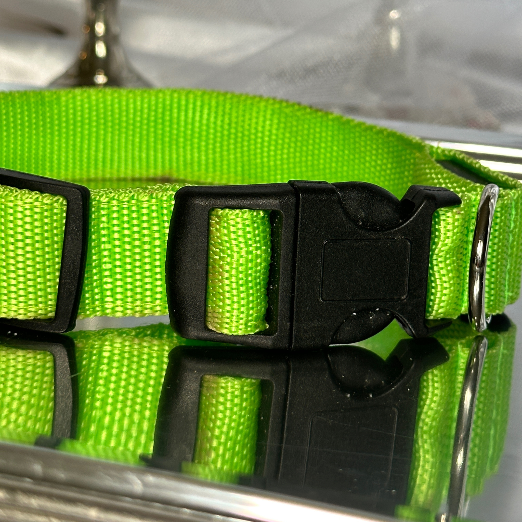 🎄 Duo Vert : Collier lumineux vert & Bandana Père Noël